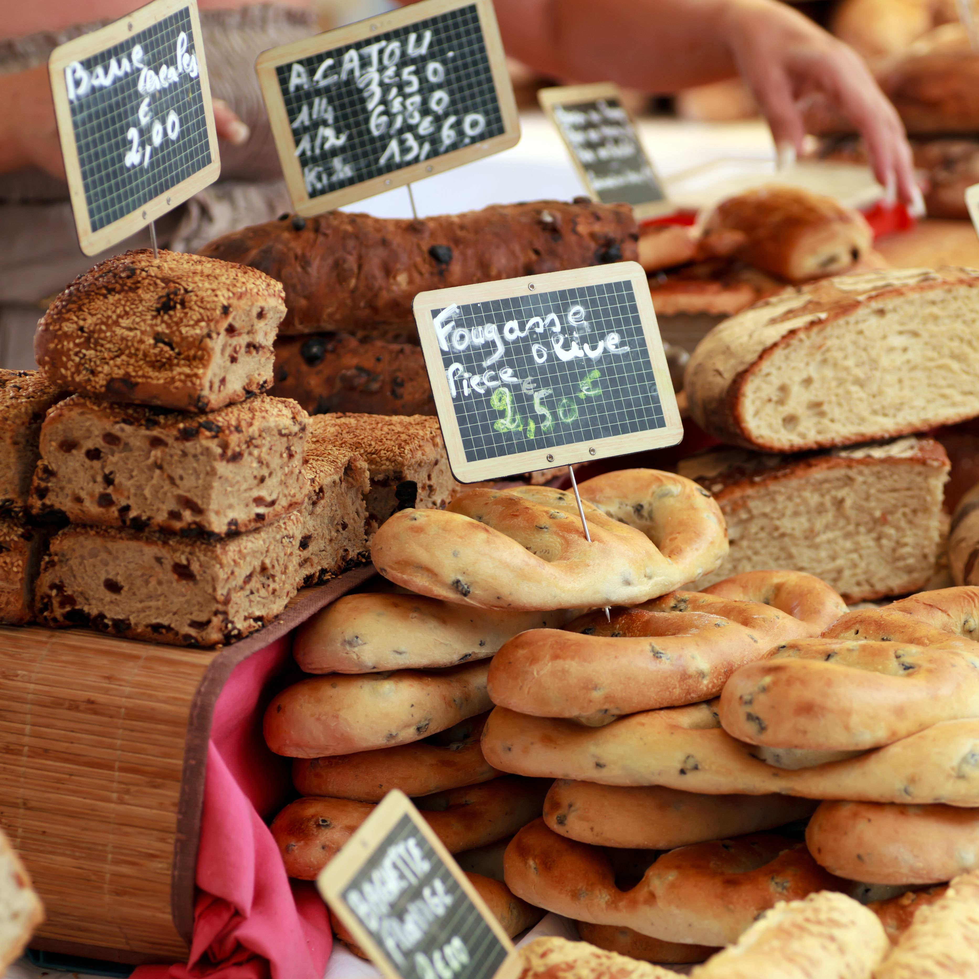 Bread at market