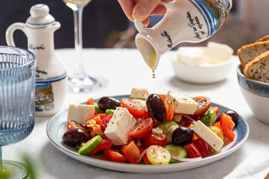 Comida y bebida en Creta