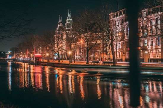 Amsterdam by night