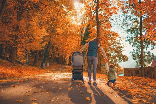 Barrierefreie Wanderaktivitäten für Buggys und Kinderwagen in Edinburgh, Schottland