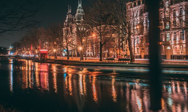 Amsterdam bei Nacht