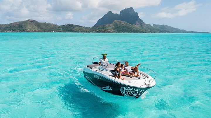 Bora Bora Private Half-Day Cap Camarat Boat Rental