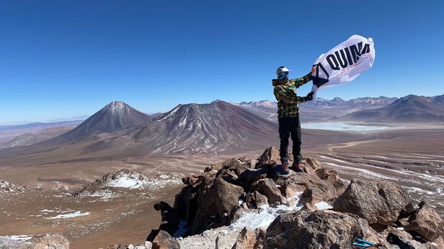 Ascent of Toco Volcano
