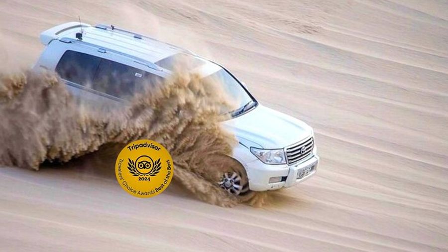 Qatar Gold Dune Safari, Dune Bashing,Camel Ride,Sand Boarding,Inland Sea Desert