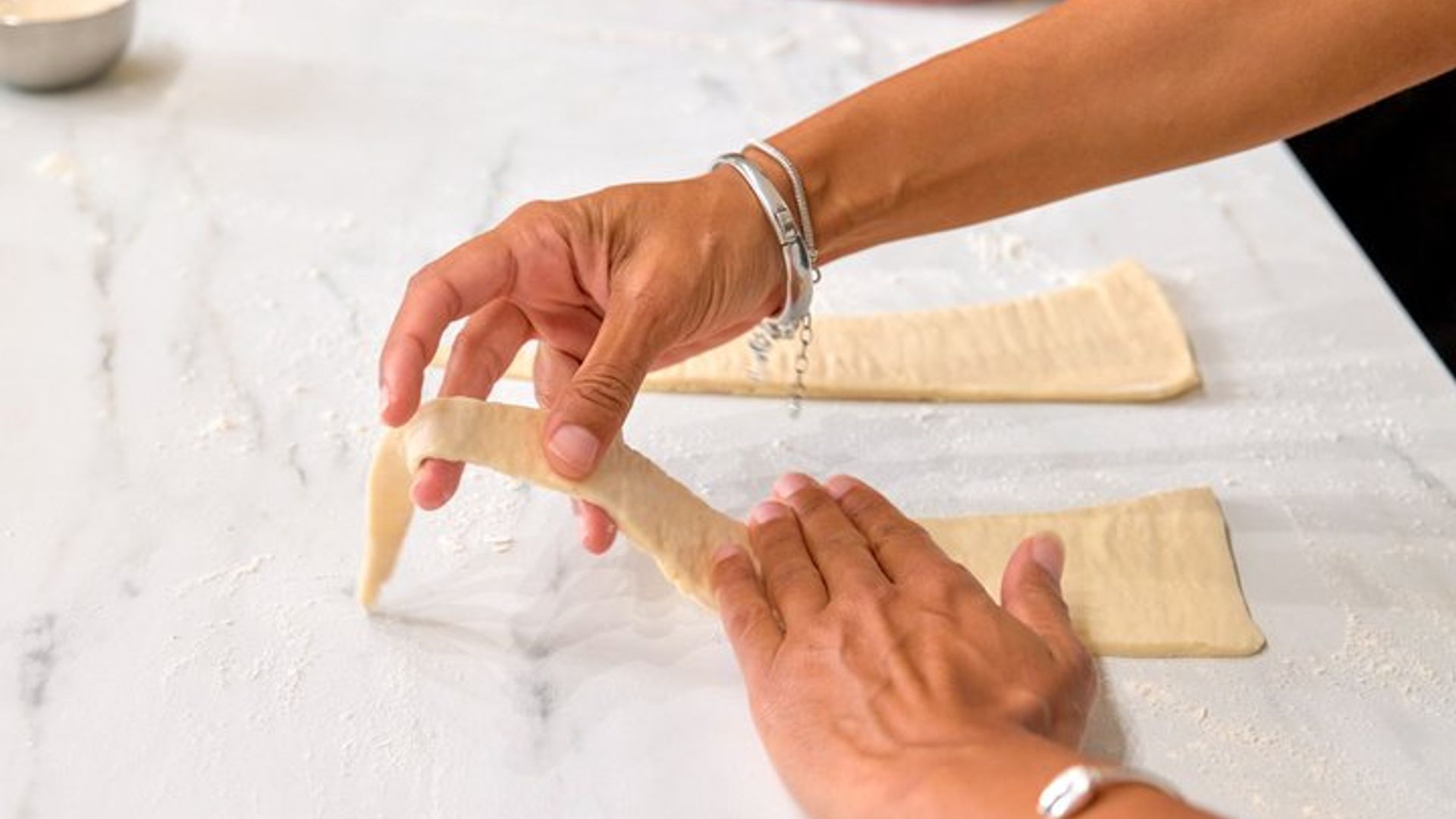 Make French croissants like a chef