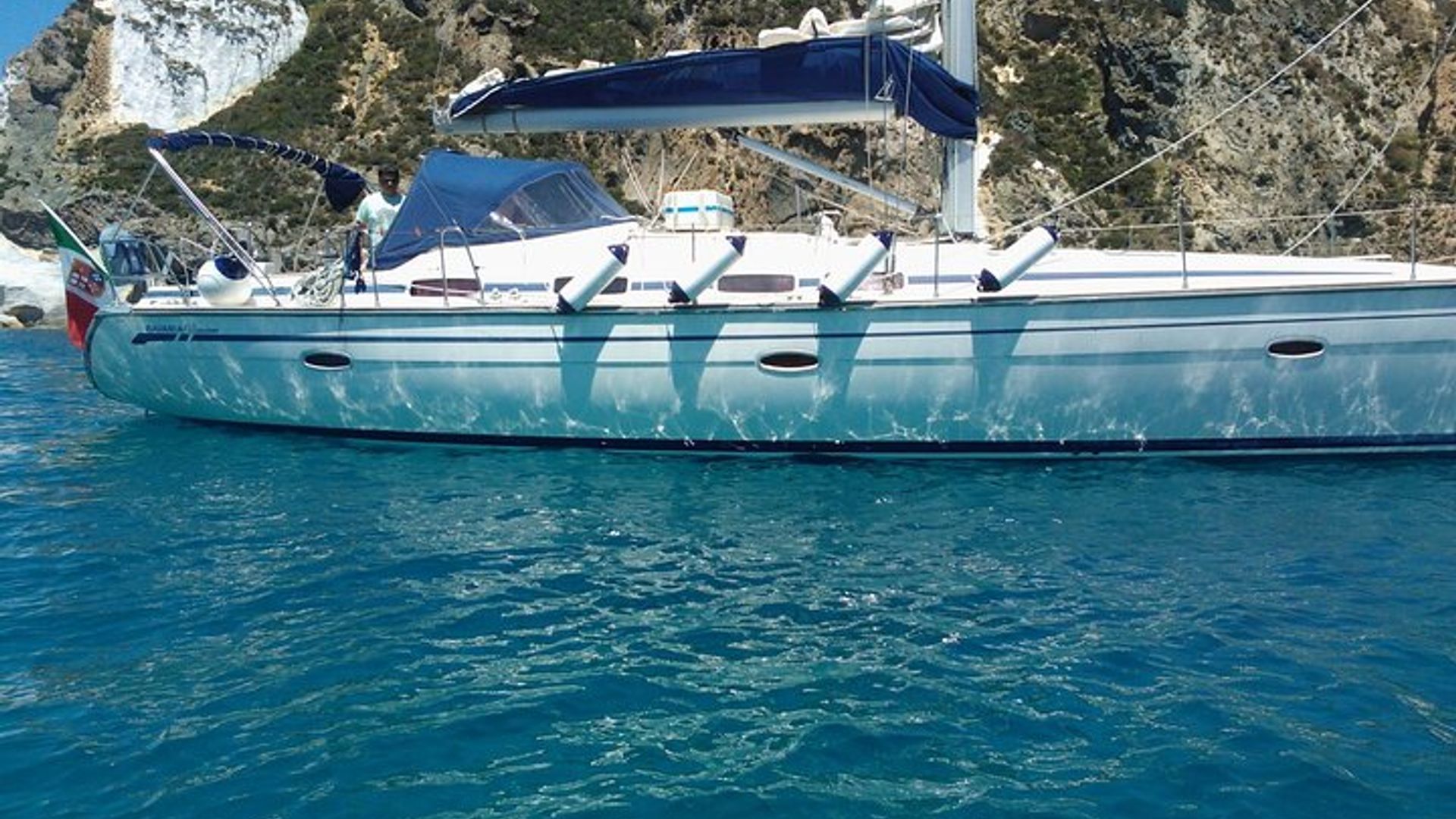 Navio à vela de Porto San Paolo (S.Teodoro-Olbia) para Tavolara, Molara