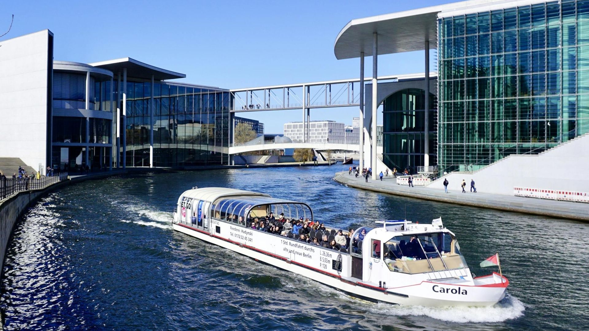 1-Hour Berlin Spree River Cruise with On-Board Guide