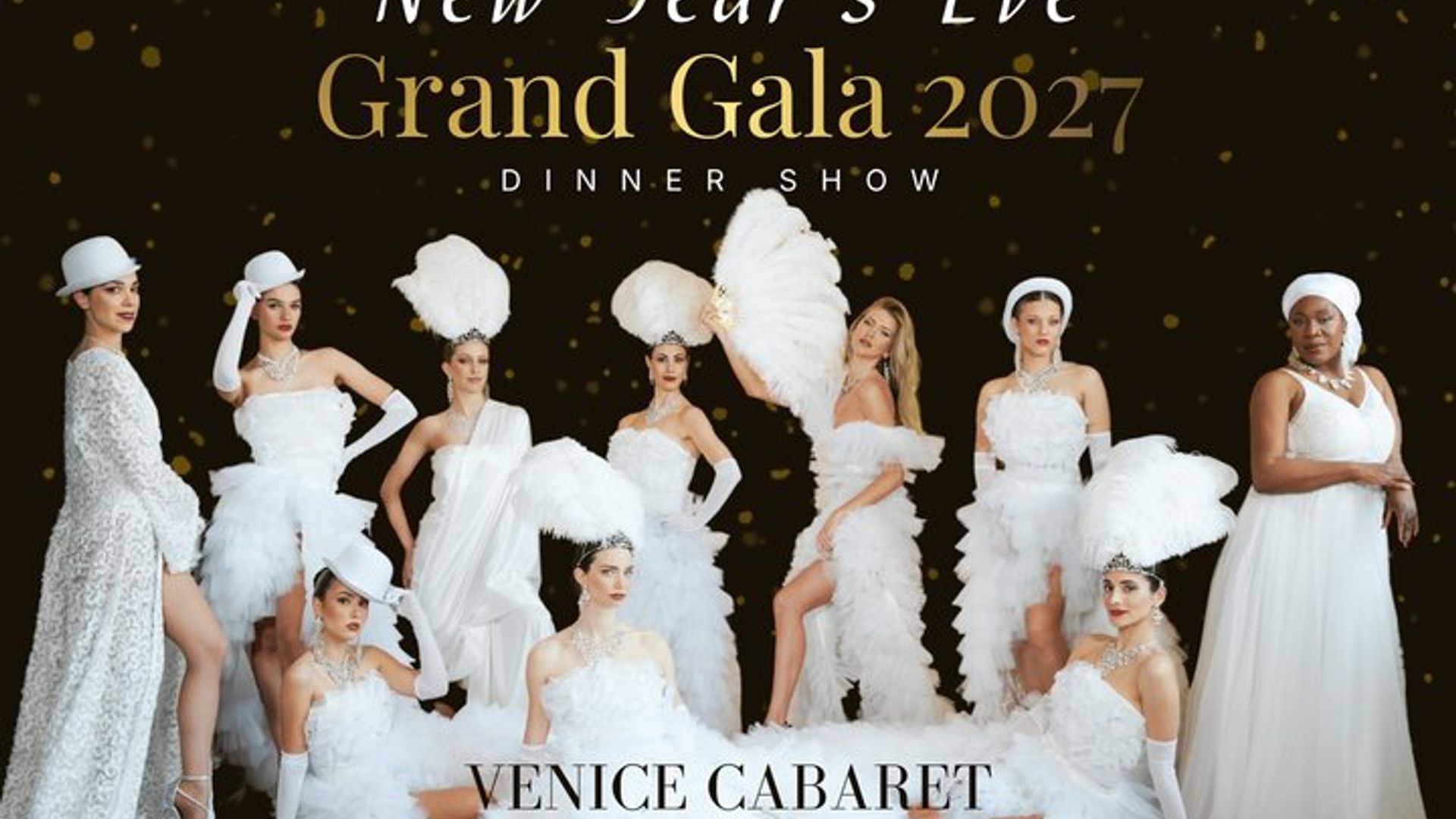 New Year's Eve 2027 Grand Gala & Cabaret Dinner Show in Venice