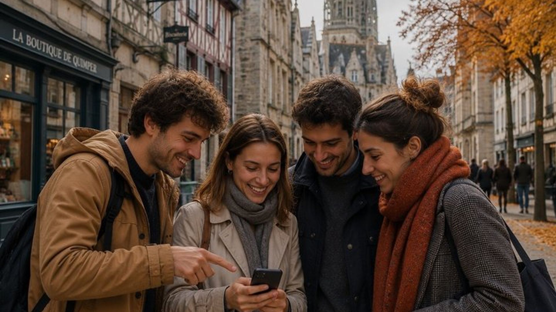Juego de escape Team Magic en las calles de Quimper