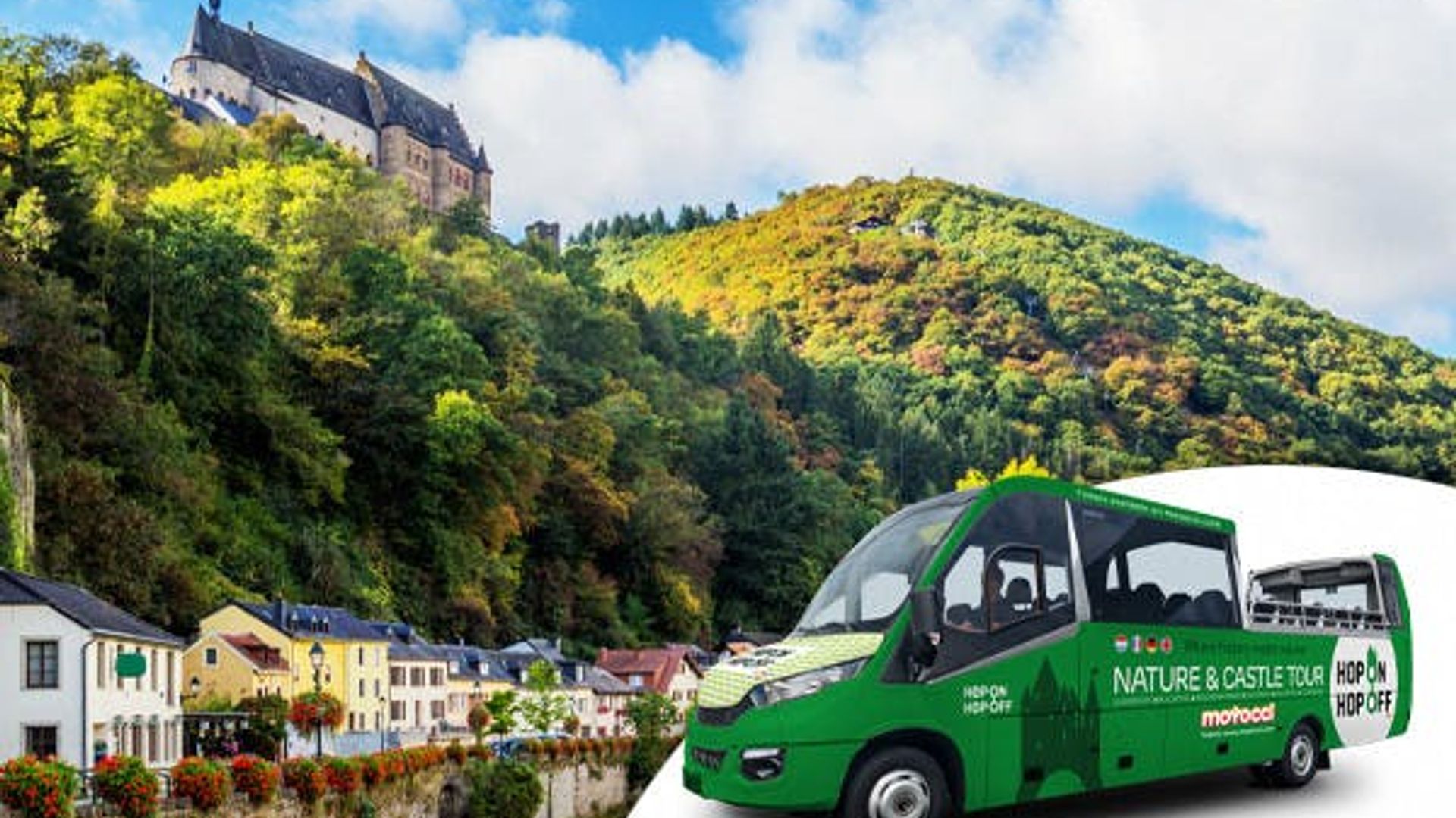 Full day nature and castle tour from Luxemburg City