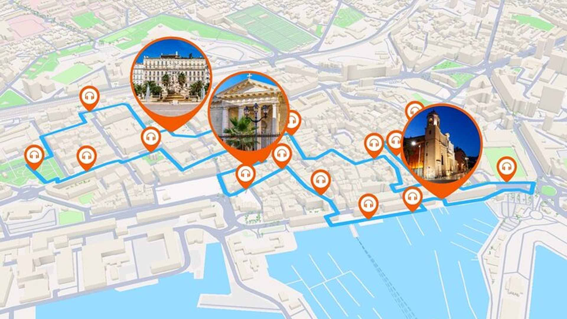 Toulon Audio Guided Walking Tour 1h50 and 19 audio reviews