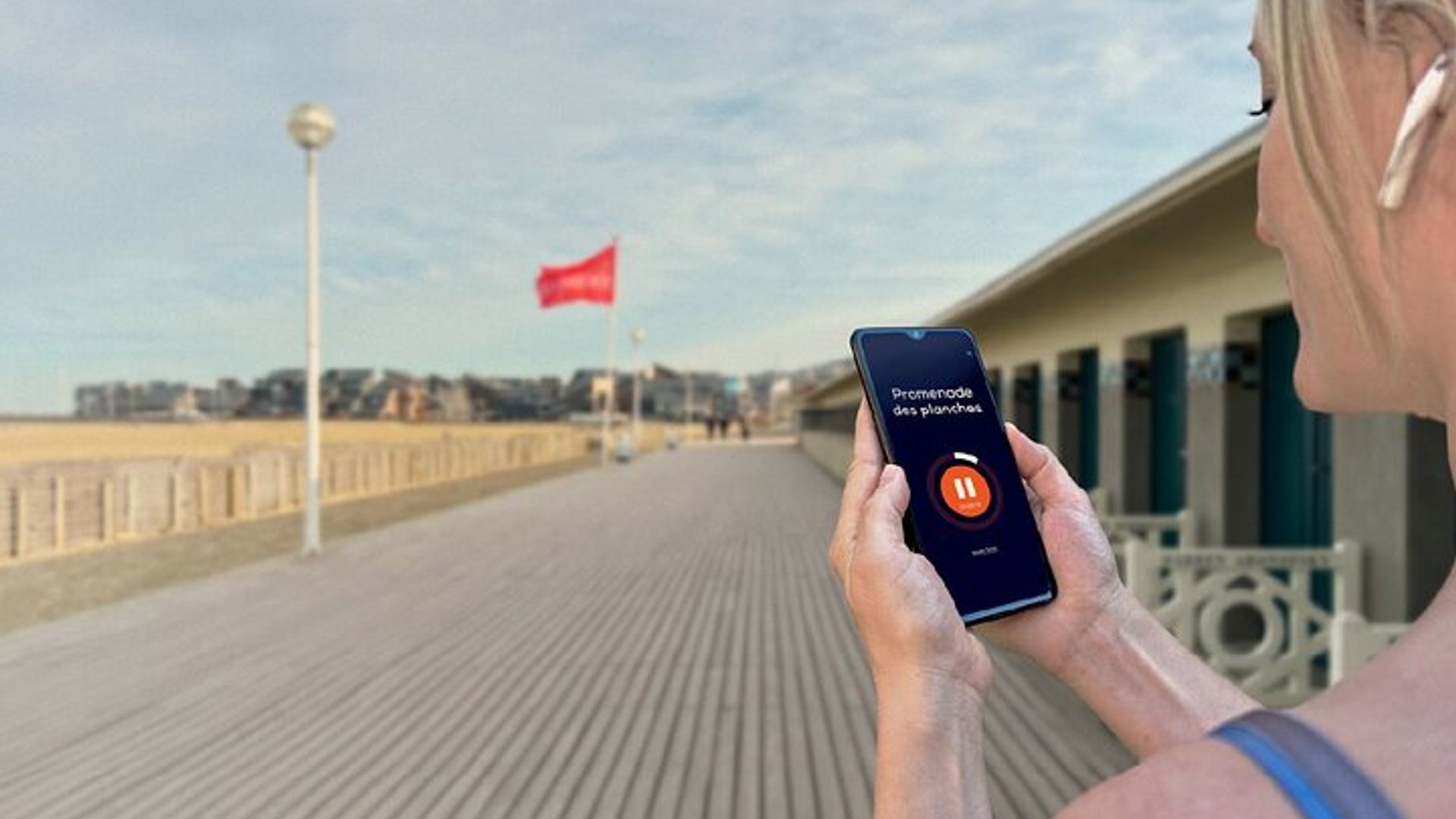 Deauville: visita a pie audioguiada de 2 horas con 19 comentarios de audio