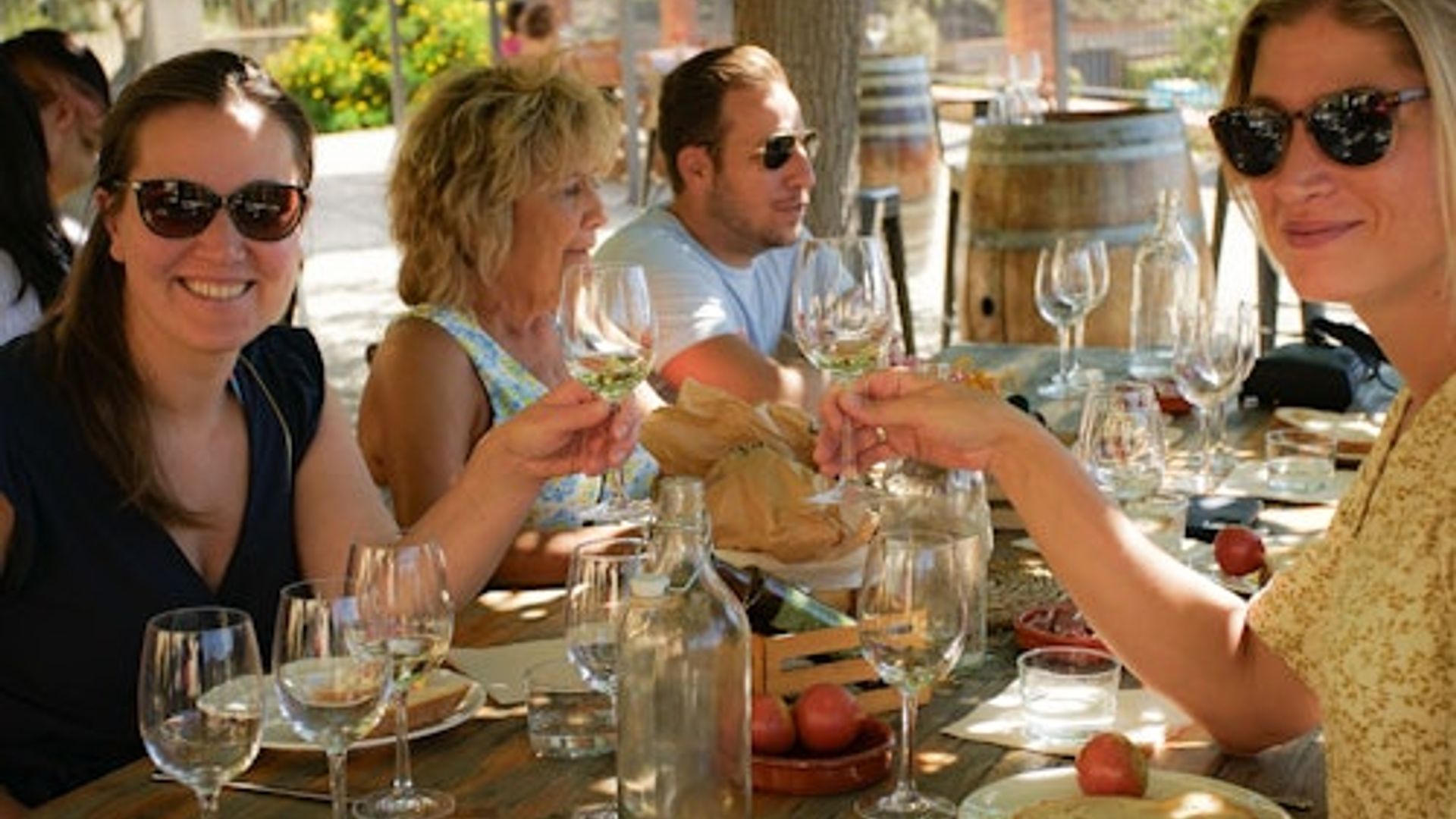 Barcelona: Half-Day Tour with Sailing, Vineyard Tour & Wine Tasting