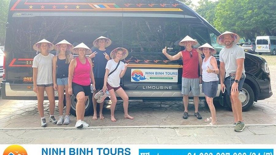Ninh Binh Tour 1 Day: Hoa Lu, Trang An, Mua Cave, Limousine 9Pax