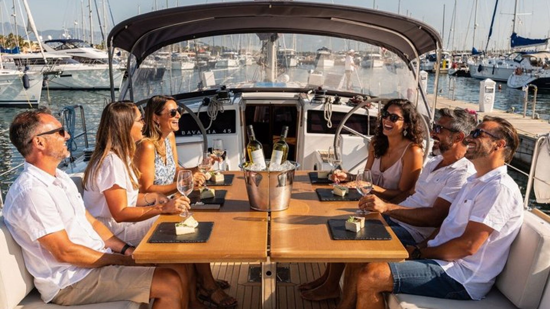 Barcelona Half-Day Small-Group E-Bike, Sailing, and Food Tour