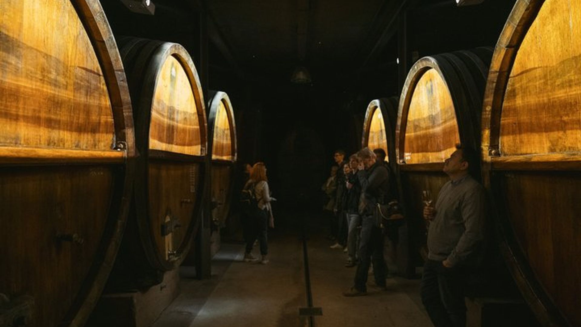 Visite guidée de la cave à vin de Strasbourg avec dégustation de vin et de brioche