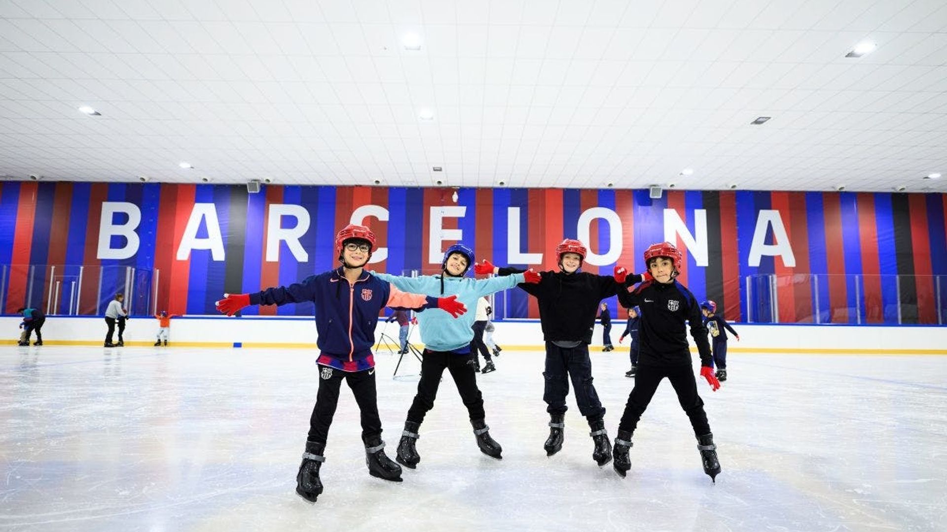 FC Barcelona ice skating entrance tickets