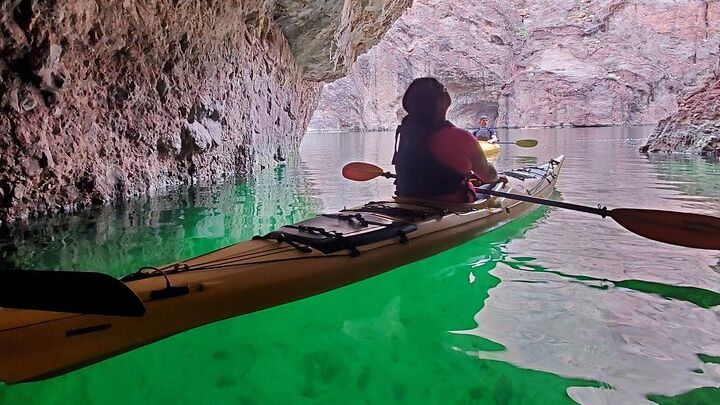 Colorado River Kayak Tour to the Emerald Cave from Las Vegas