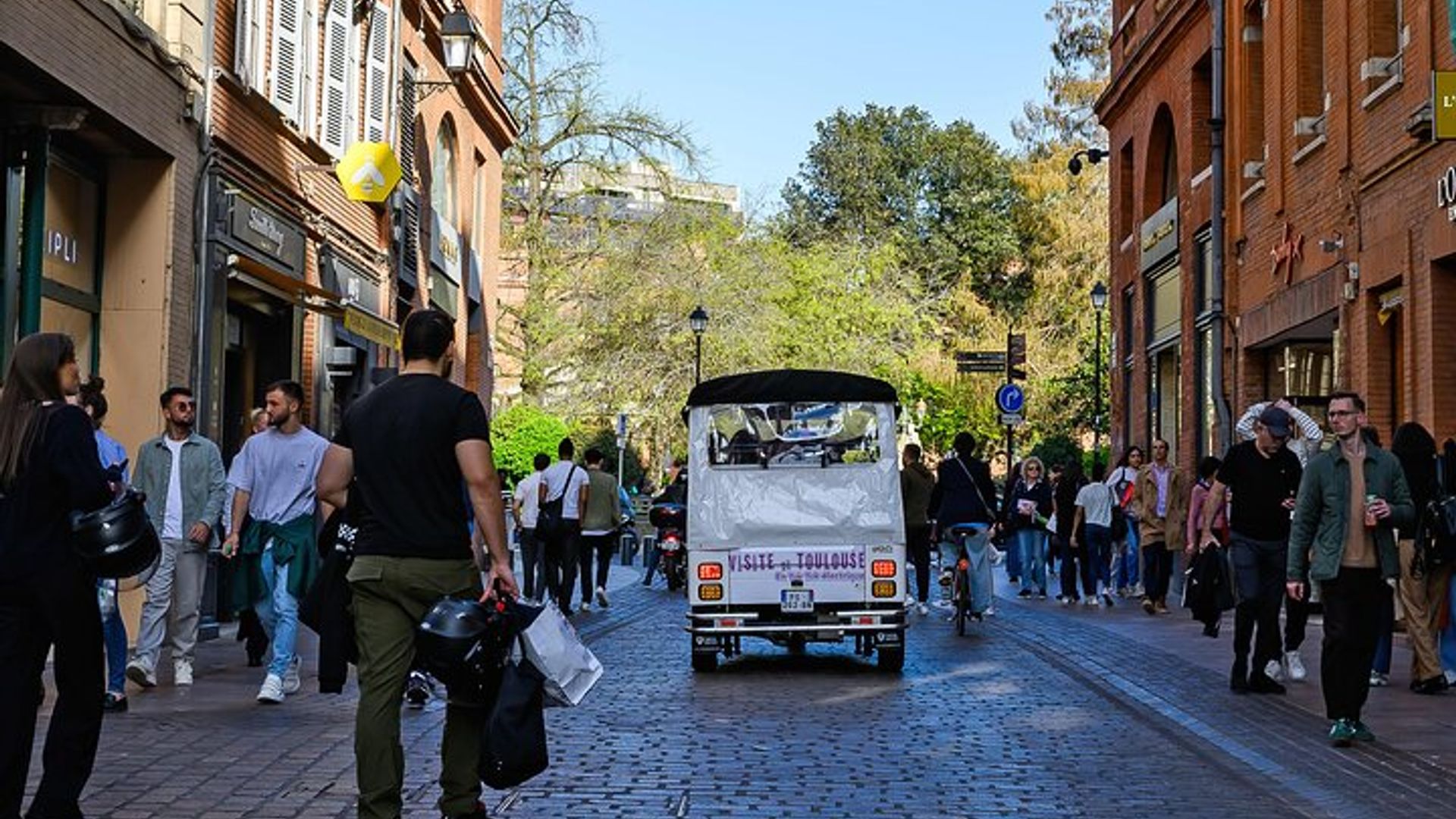 Toulouse Tour in Electric Tuk Tuk