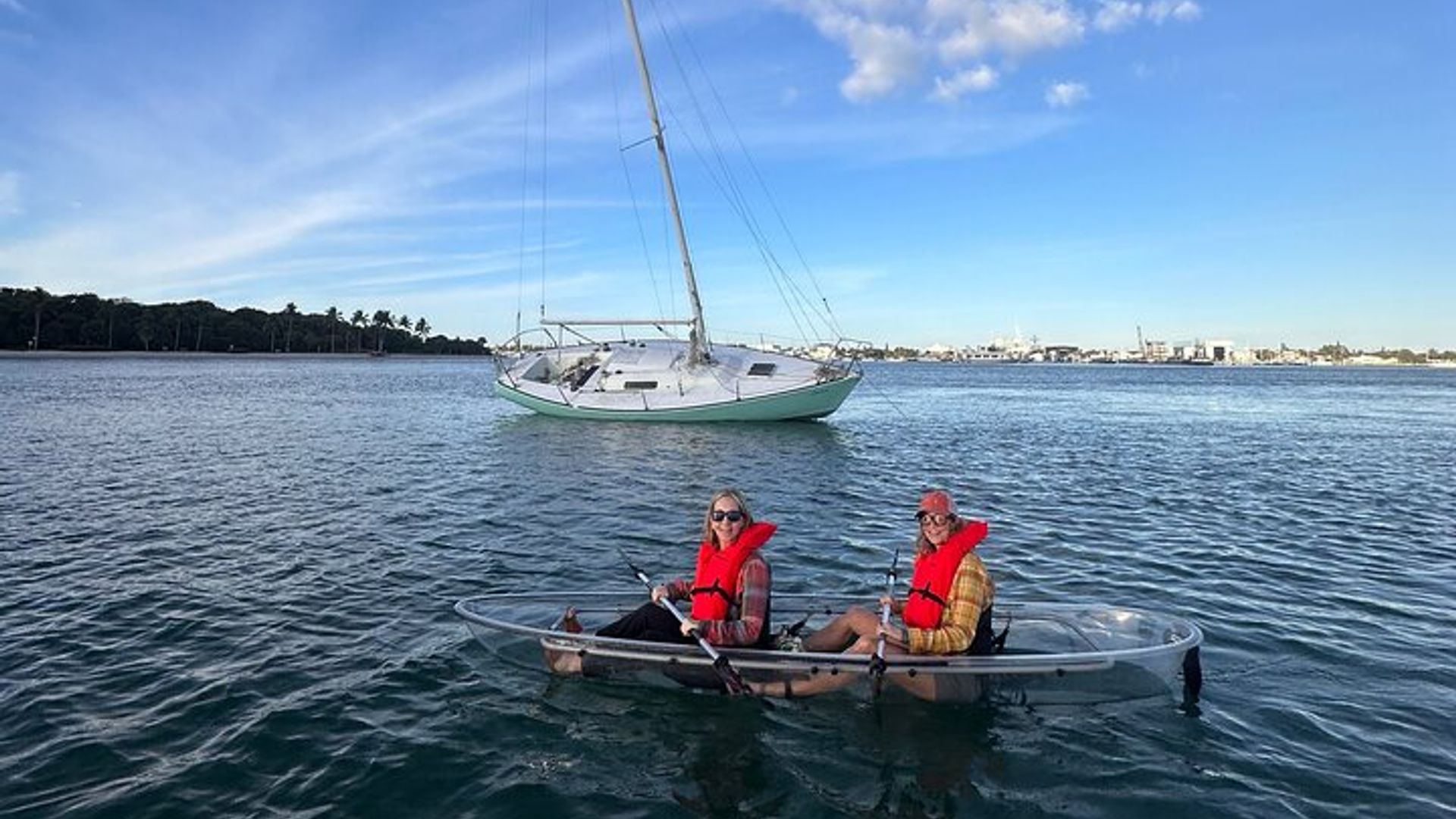 Riviera Beach à Peanut Island Clear Kayak Tour