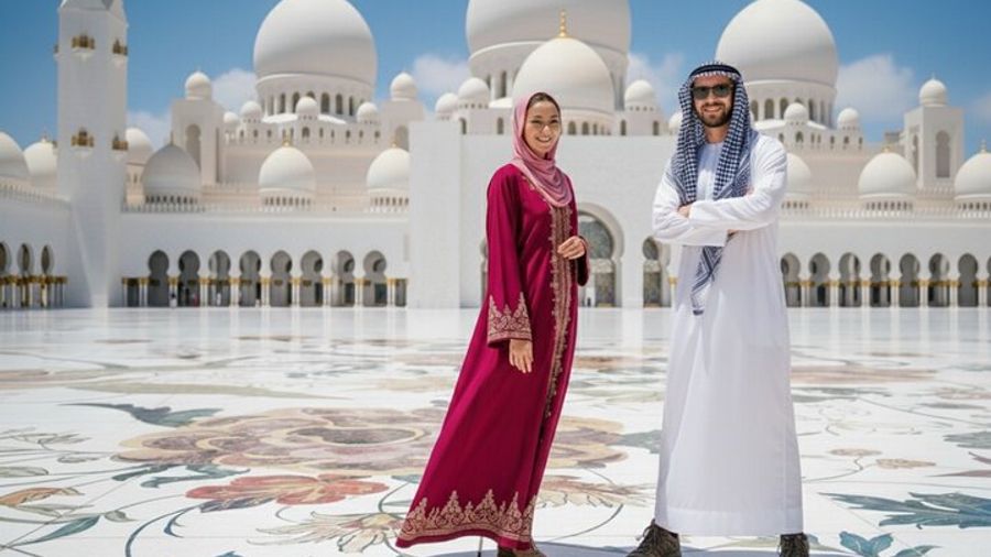 Abu Dhabi Full-Day Tour from Dubai: Al Watan Palace and Mosque