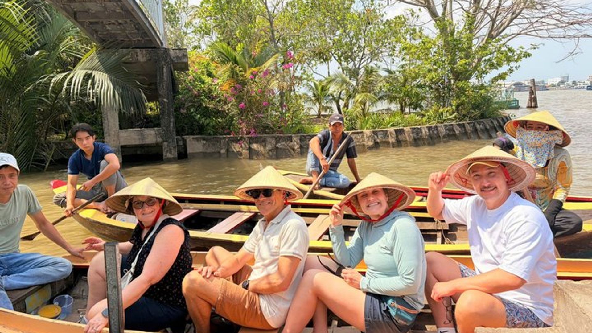 Authentisches Mekong Delta : Tuk Tuk, Ruderboot, Radtour