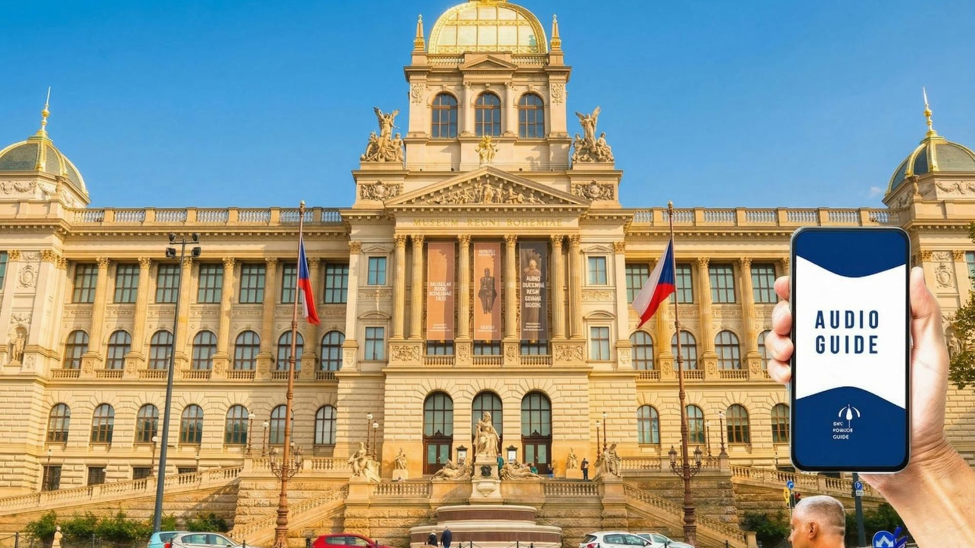Prague National Museum Ticket and Online City Tour Audio Guide
