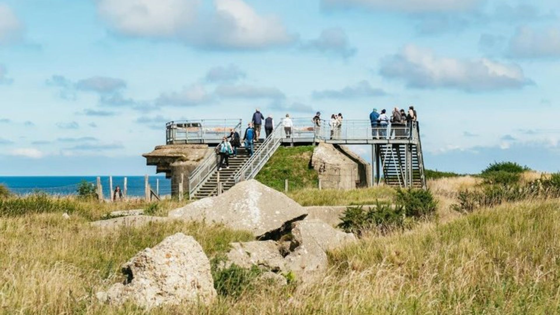 Visite des plages du Débarquement de Paris à Normandie avec déjeuner