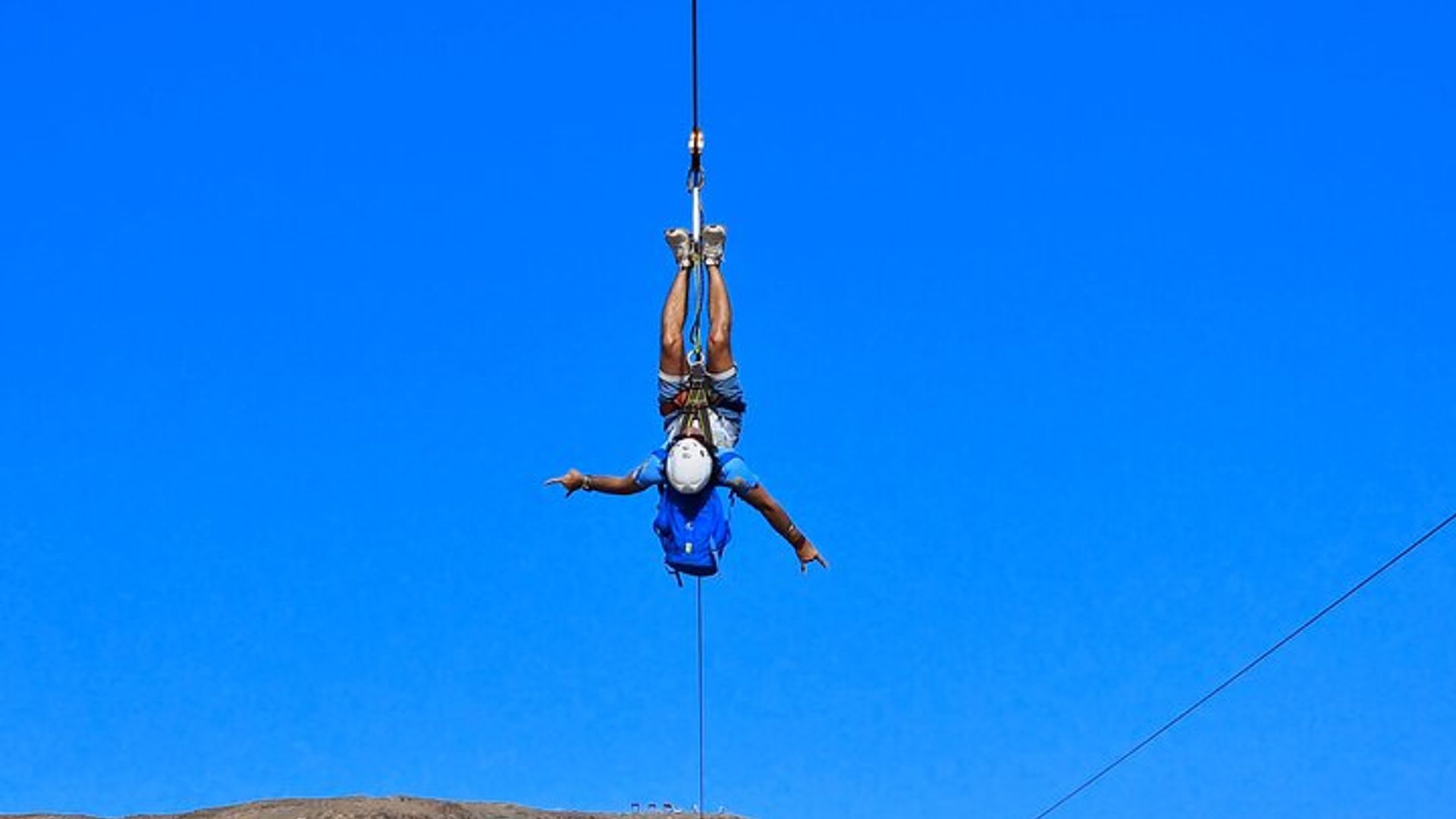 Ziplining in Sal, Cape Verde