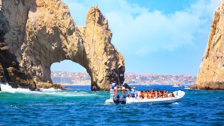 Cabo San Lucas Small-Group Boat Tour and Beach Camel Ride