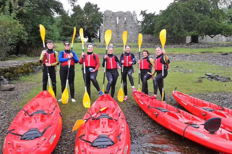 Kayaking to Innisfallen Island. Killarney. Guided. | Bird Watching ...