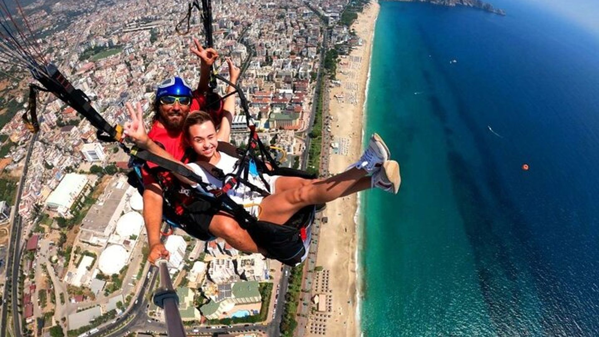 Belek : Paragliding 20 Min The Longest Way