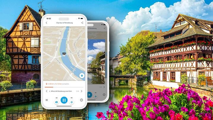Strasbourg Self-Guided Audio Guide Walking Tour Smartphone App