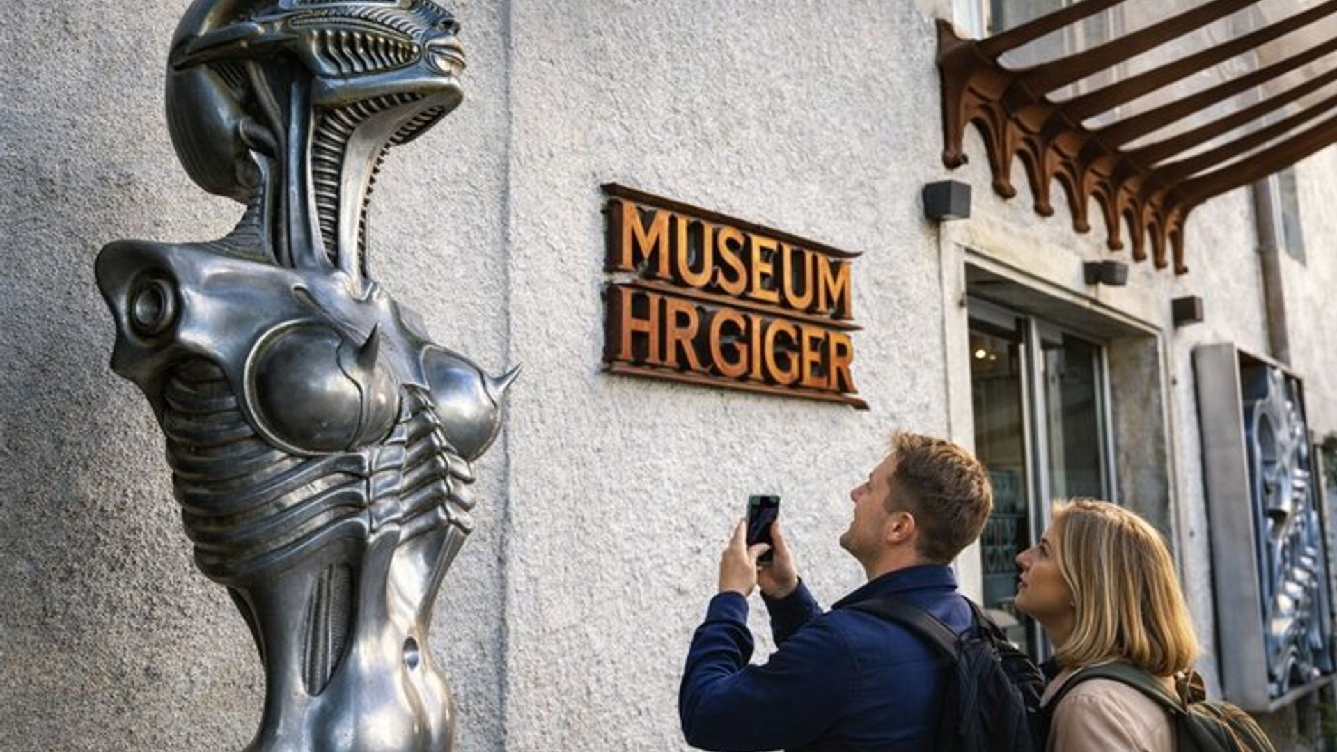 H.R. Giger Alien Museum, Gruyères & Chocolate tour from Geneva