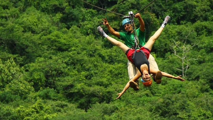 Puerto Vallarta Canopy River Small-Group Zipline and Mule Tour