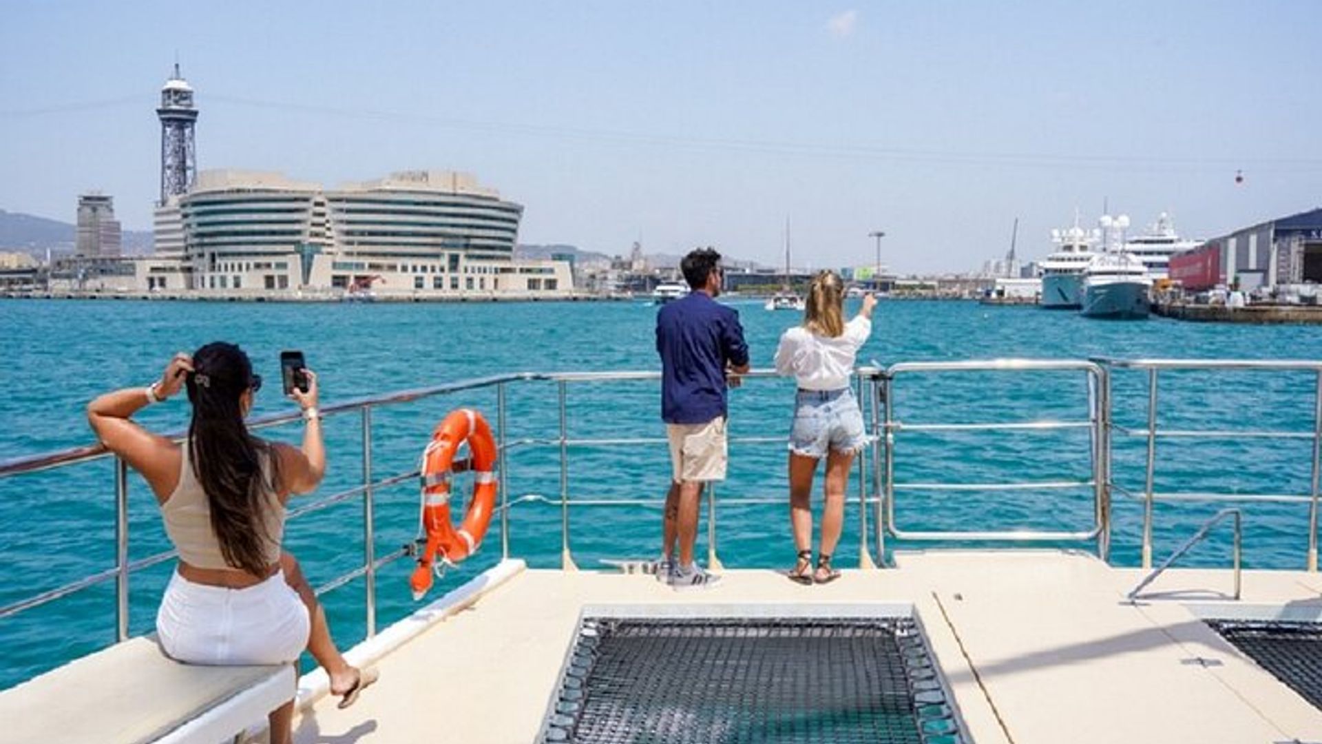 Barcelona Eco Catamaran Cruise