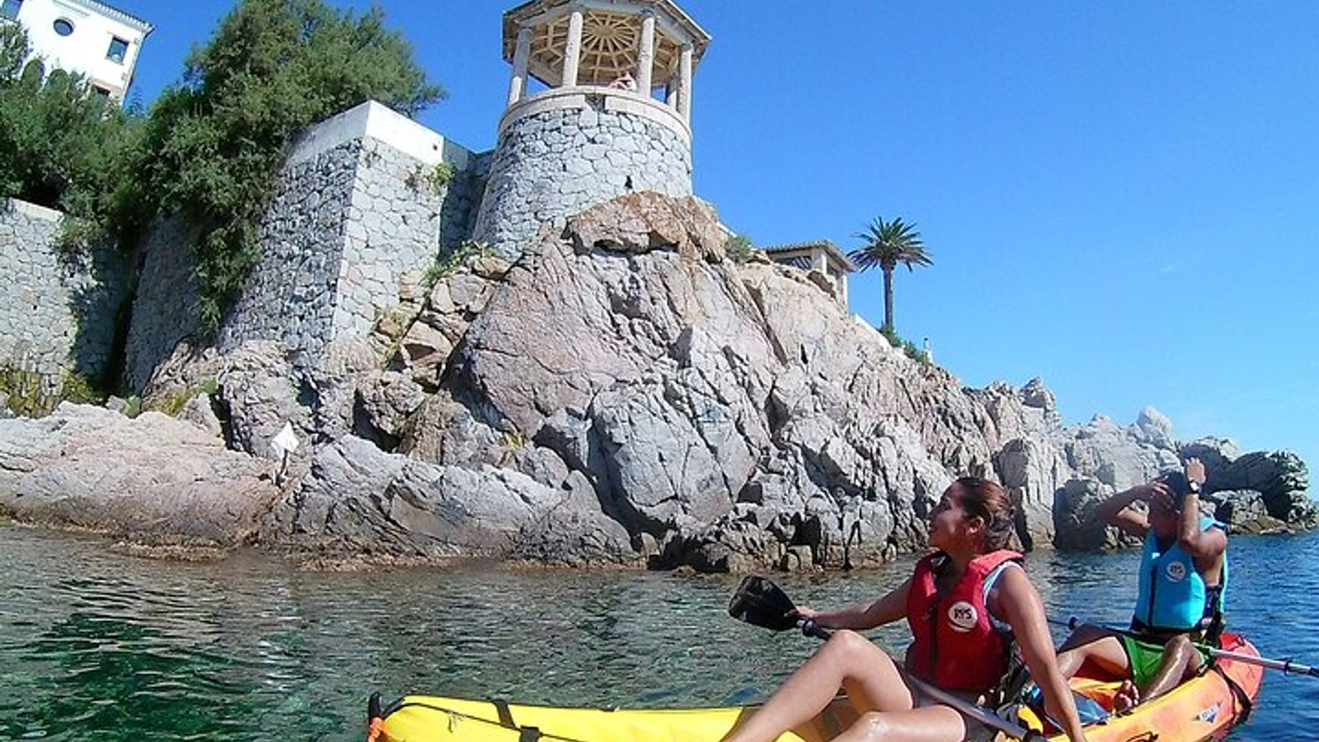 Kajak- und Schnorchelabenteuer von Playa de Aro