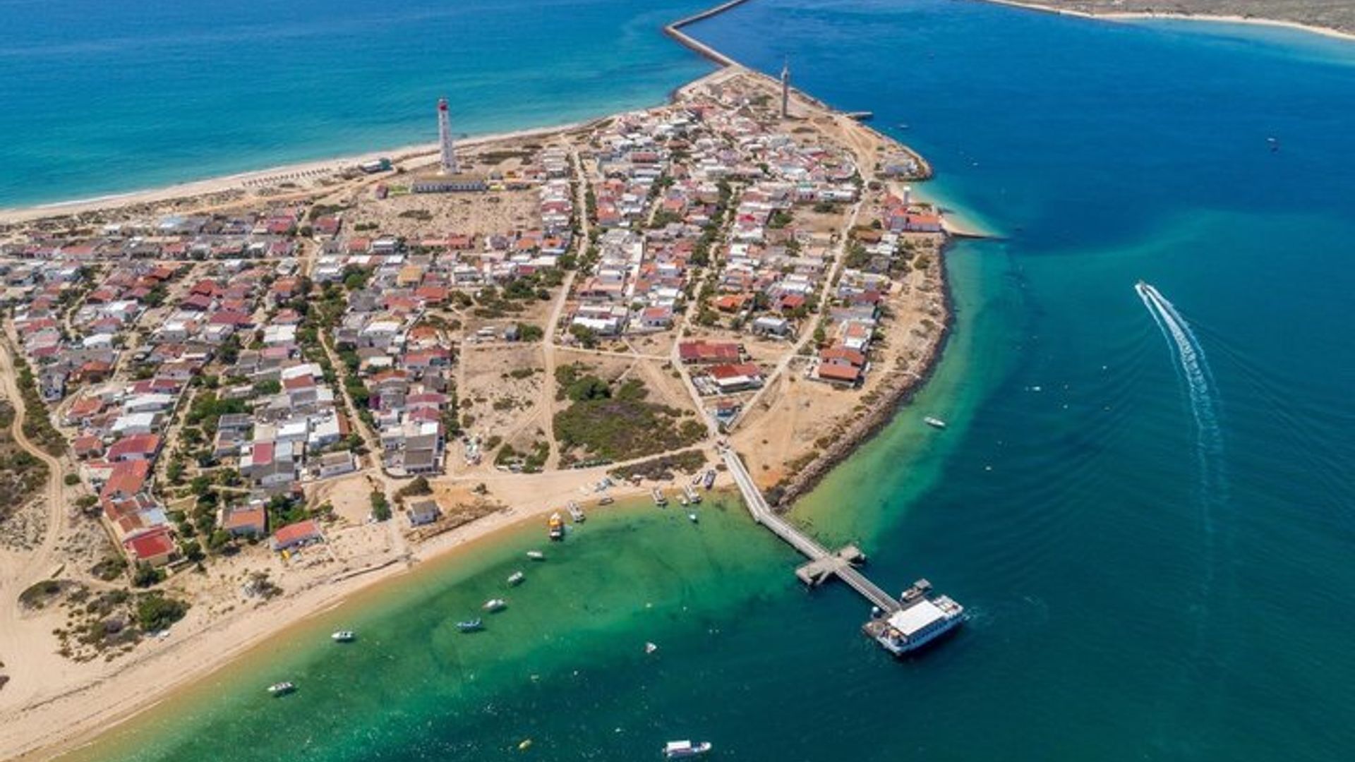 Bootstour zum Naturpark Ria Formosa und drei Inseln