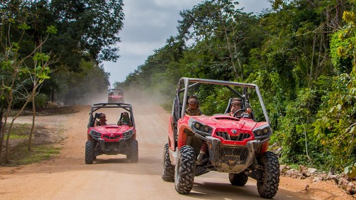 Playa del Carmen Jungle Buggy Tour with Cenote Swim