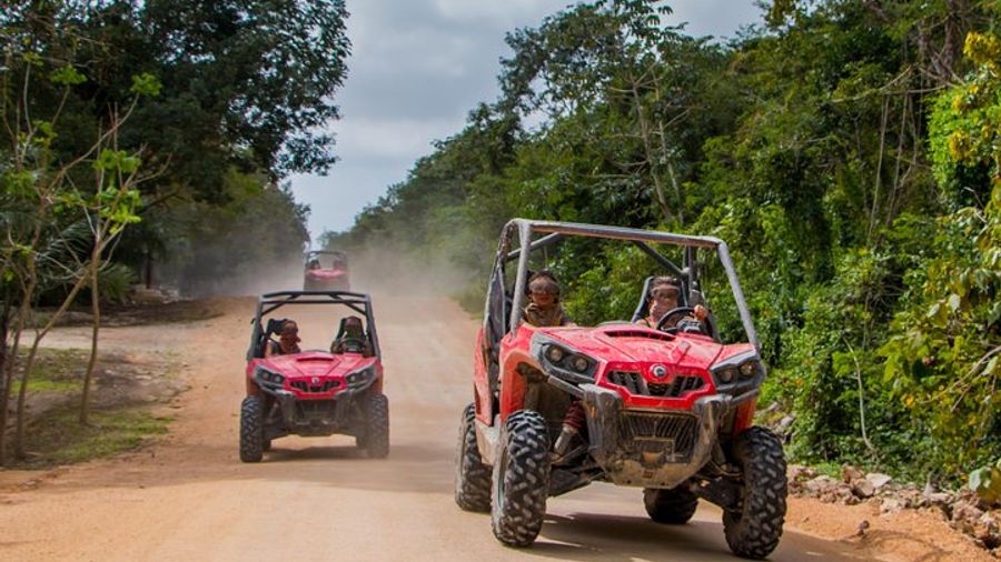 Playa del Carmen Jungle Buggy Tour with Cenote Swim