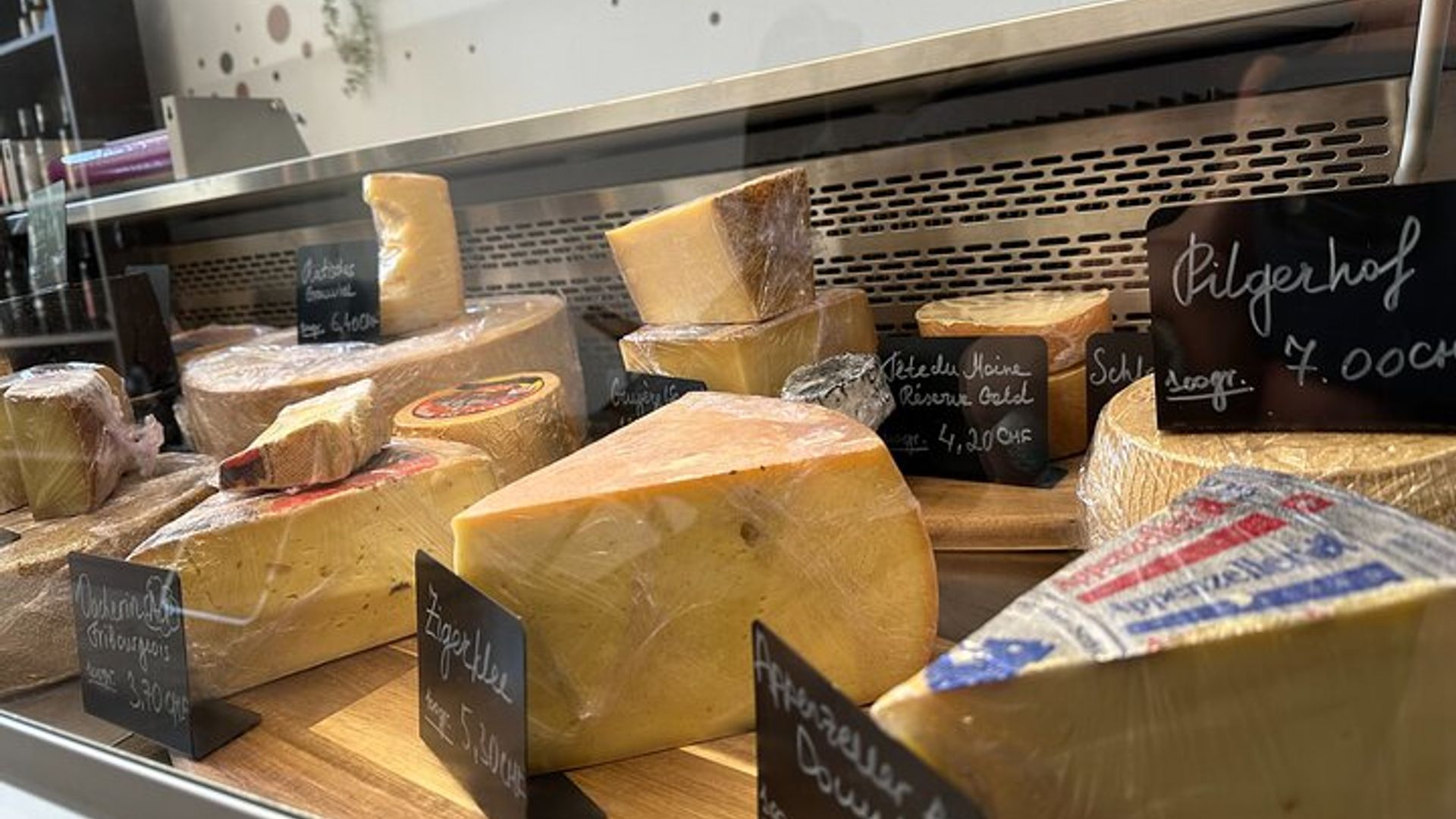 Gruyère de Bâle et fromage suisse Dégustation dirigée par des Experts : Jusqu'à 7 fromages