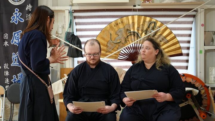 Osaka Samurai Kendo Martial Art Small-Group Experience