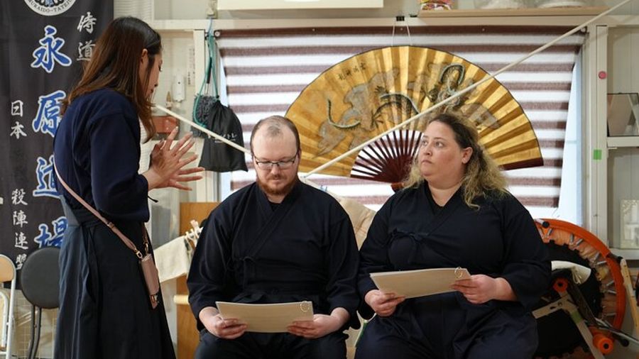 Osaka Samurai Kendo Martial Art Small-Group Experience
