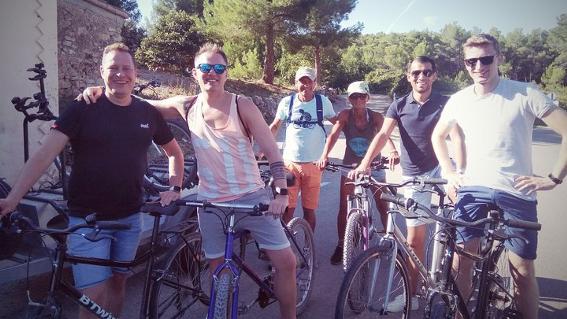Sitges, Barcelone Cyclisme pour Vino Bike Ride