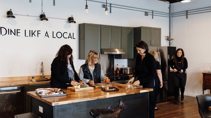 Alaskan Salmon Cooking Class & Dining Experience