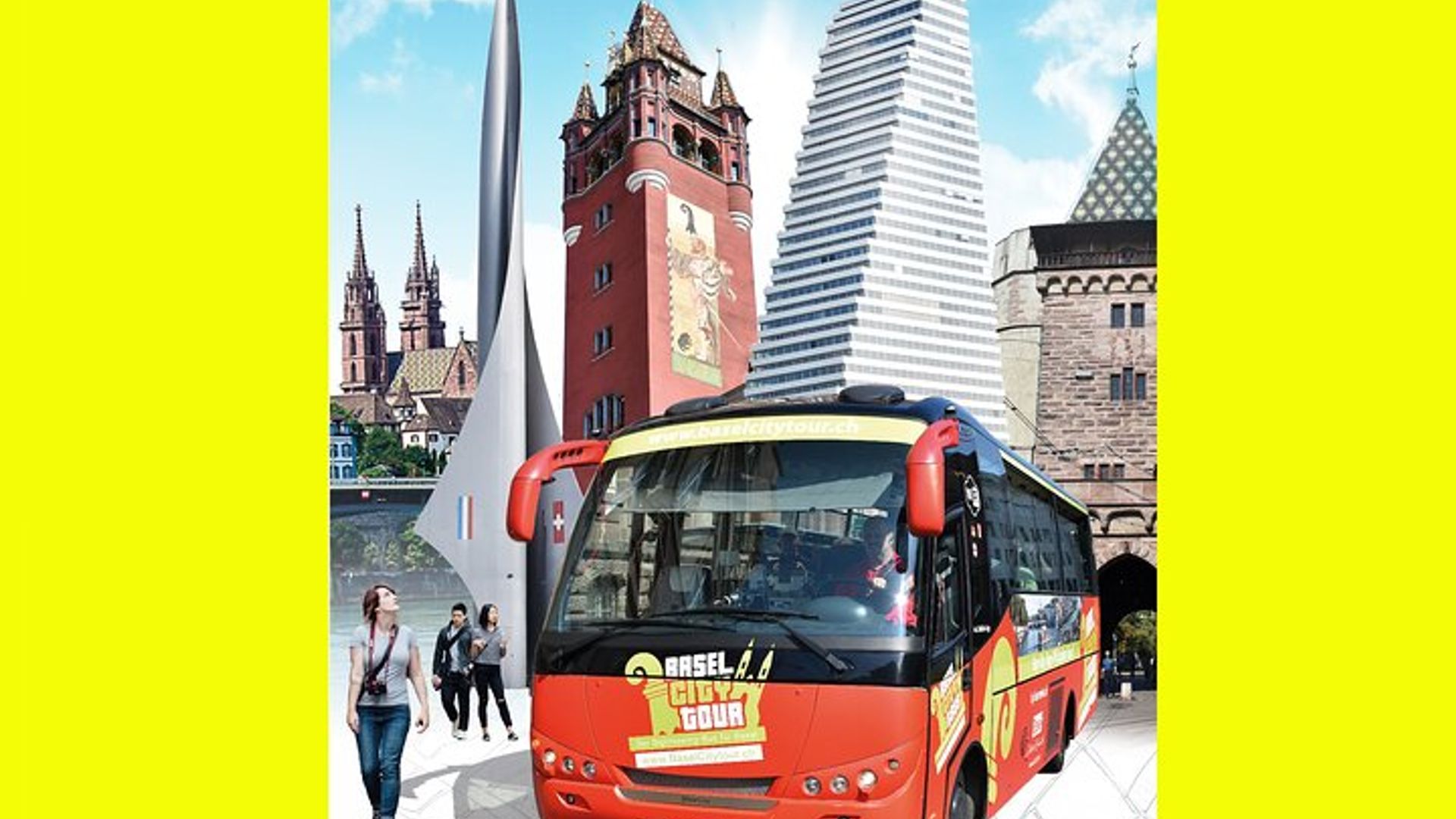 Visite guidée de Bâle en bus