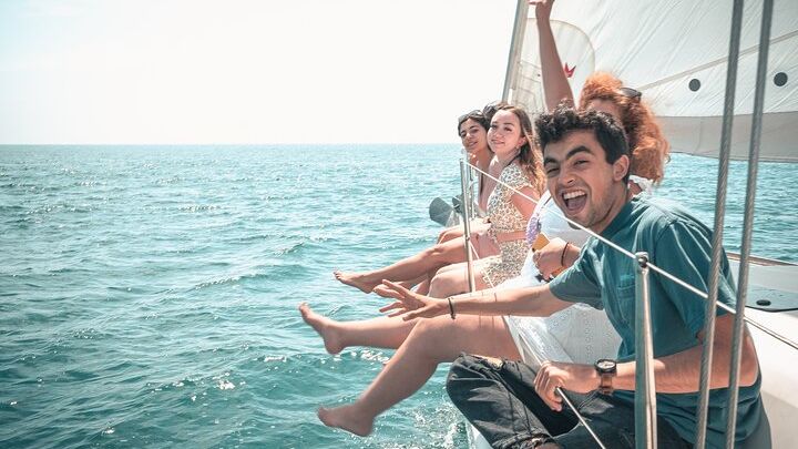 Ibiza Sunset or Midday Small-Group Boat Cruise