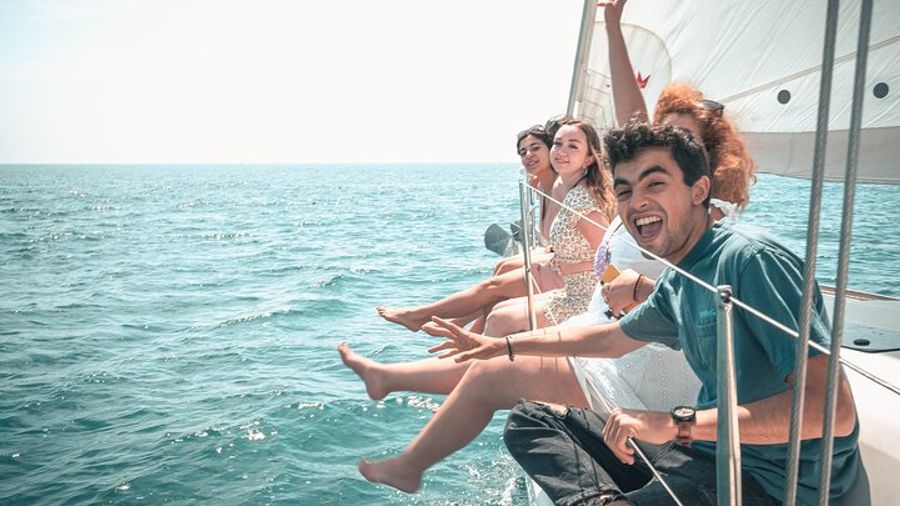Ibiza Sunset or Midday Small-Group Boat Cruise