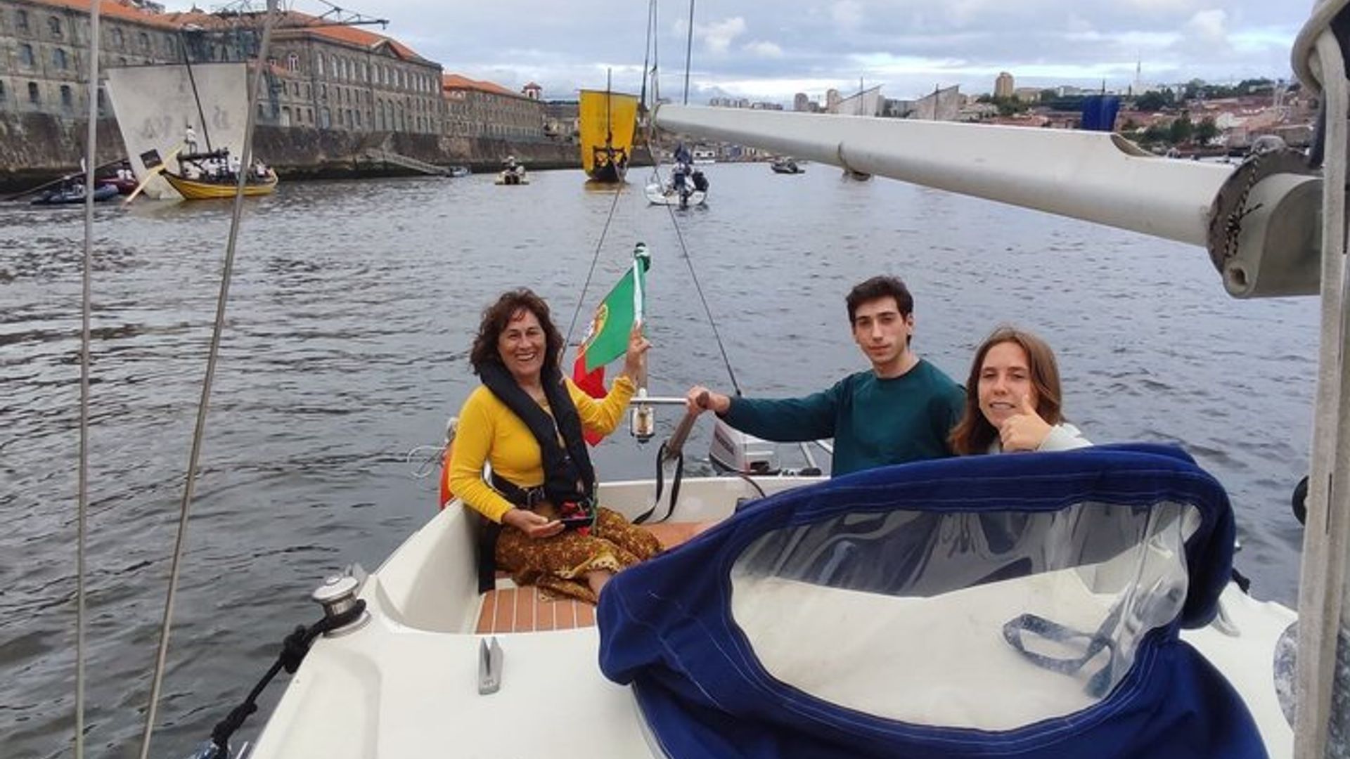 Camino de Santiago Voile Aventure Porto à Povoa Première étape