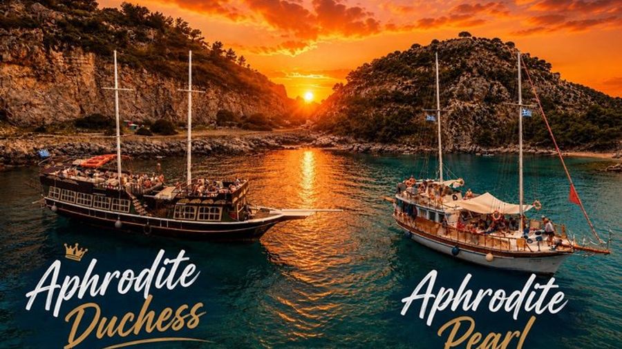 Rodos, Greece Sunset Cruise with Dinner and Open Bar